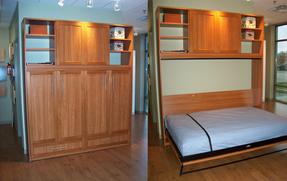 murphy bed for thick mattress